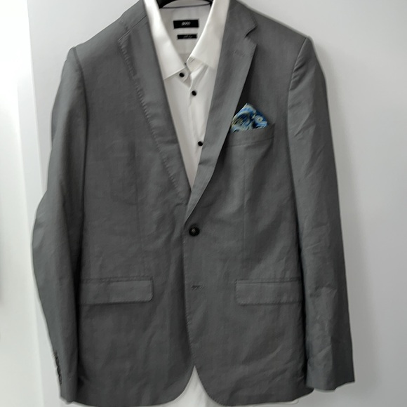 Zara Men’s Sports Jacket. Size 38US, 100% Cotton. Very Good Condition. Grey. - Picture 7 of 16